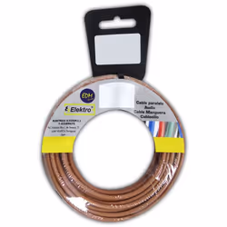 Avvolgicavo flessibile 6mm marrone 10mts senza alogeni Bobina di cavo flessibile 6mm marrone 10mts senza alogeni EAN: 8425998 ...
