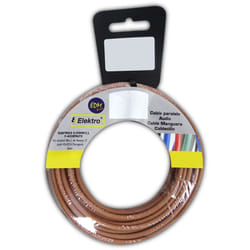 Avvolgicavo flessibile 6mm marrone 10mts senza alogeni