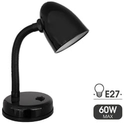 EDM - Lampada da tavolo modello amsterdam e27 60w colore nero