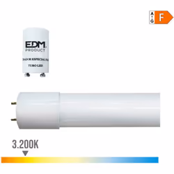 Questo tubo del neon LED di potenza 18W sostituisce i tubi del neon T8 (T8). Ombra leggera: Luz cálida 3200K - angolo di illu ...