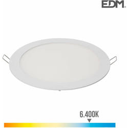 EDM - Downlight led 20W rotondo ∅22,5cm Bianco - Day White 6400K