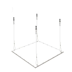 EDM - Kit di sospensione per pannello led rif: 31625-31626