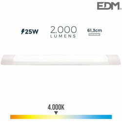 25w 4000k luce diurna 2000lm 12x61x3,1cm EDM striscia led elettronica