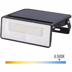 Lampada da parete solar 12w 1.600 lm include batteria 3.7v 4.400mah. pannello led di potenza 2,3w. 2 colori di luce a scelta ...