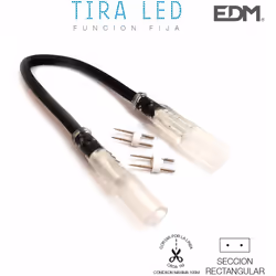 Cavo di prolunga da 1 m per strisce led ref:31915-31916-31917-31918-31919-31920 edm