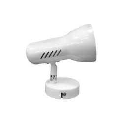 Lampada da parete per 1 lampadina E27 bianca