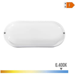 18W IP44 1820lm led lampada da parete ovale - giorno bianco 6400K