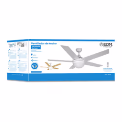 EDM 33988 ventilatore Bianco, Legno - Vista aggiuntiva 5