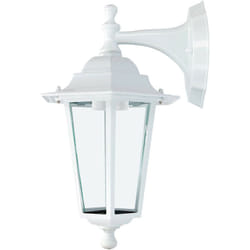 EDM - Vetro di alluminio e parete. ip44 e27 60w colore bianco ø19.5x21x32cm modello zurich