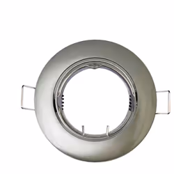 Aro halogeno metalico Oscilante. Colore niquel opaco. Medida : ø8,4cm (diámetro) enclavamiento : ø7,4cm (diámetro). Indice di ...