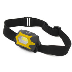 EDM 36385 torcia Nero, Giallo Torcia a fascia LED