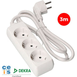 EDM - Multi-prise 3 basi schuko 3m 3x1.5mm ed