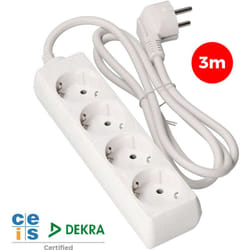 EDM - Multi-prise 4 basi schuko 3m 3x1.5mm ed
