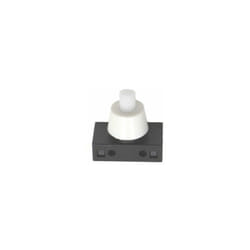 EDM - Interruttore a pulsante unipolare 2A 250V Bianco