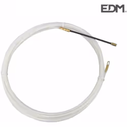 Filtri per far passare i cavi elettrici più facilmente nelle guaine. Materiale di nylon di colore bianco. Testa guida di prim ...