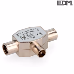 Connettore connettore 1 maschio + 2 donne metalliche retrattili extra impermeabili. . . . IP20 Peso : 0,027Kg Indice di prote ...
