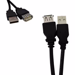 Cavo usb 2.0 maschio - femmina 5m. . . . Indice di protezione IP : IP20 Colore : Nero Certificazione : QUESTO Garanzia : 2 an ...