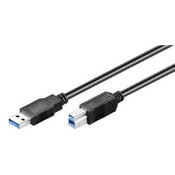 EDM 51264 cavo USB USB 3.2 Gen 1 (3.1 Gen 1) 1,8 m USB A USB B Nero
