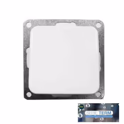 Interruttore di incrocio "term" edm (sachet blister) . . . Indice di protezione IP : IP20 Colore : Bianco Altezza : 40mm Cert ...