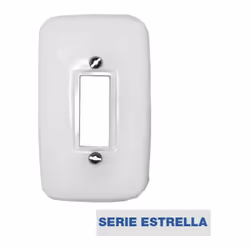 Piccola piastra di commutazione "estrella" solera 520 . . . Indice di protezione IP : IP20 Colore : Bianco Altezza : 8mm Cert ...