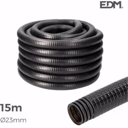 Guaina elettrica wireless con diametro interno 23mm e diametro esterno 32mm. Corona con una lunghezza totale di 15m. Adatto p ...