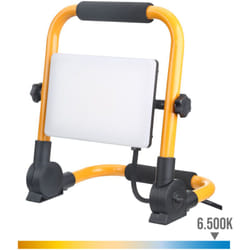 EDM - Proiettore led con stativo 50w 5.400lm 6.000k luce fredda, 260,1 x 175,3 x 283,8 mm