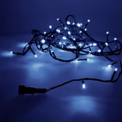Guirlande easyconnect 4m 60 led blu 30v (uso int Ext.) ip44 edm totale 1,08w. . . 1.08W Consumo di watt : 1.08W Indice di pro ...
