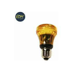Lampadina flash EDM gialla E27 da 1 w