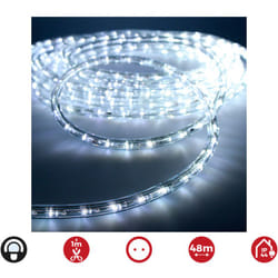 Tubo fisso a 2 vie Flexiled 48m. 30 led/m bianco freddo (interno-esterno)
