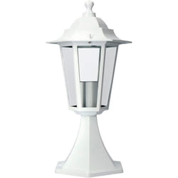 Lanterna a parete in alluminio white 38xø19,2 cm EDM mod. zurich
