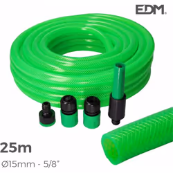 Marchio: EDM, Colore: verde, Misure: 25 m, Prodotto da giardino