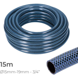EDM - Tubo de giardino blu interno ø19mm. esterno ø25mm (3/4') bobina 15m