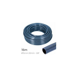 EDM - Tubo da giardino blu ø interno 15 mm Esterno ø 20 mm (5/8') Rotolo da 15 m