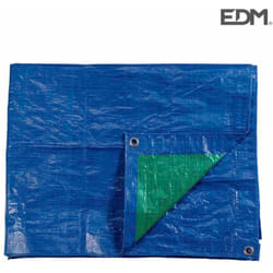 EDM - blu/verde - Occhielli di metallo - 90 g/m2 - 10 x 15 m