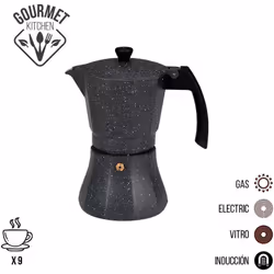 9 tazze di alluminio per induzione edm. . . . Indice di protezione IP : IP20 Colore : Nero Certificazione : QUESTO Garanzia : ...