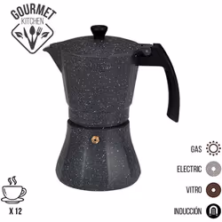 12 tazze di alluminio per induzione edm. . . . Indice di protezione IP : IP20 Colore : Nero Certificazione : QUESTO Garanzia ...
