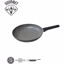 Antiadesivo pan ø18cm altezza 4.5cm spessore 4mm linea professionale edm. Compatibile con tutti i tipi di luci. Alta resisten ...