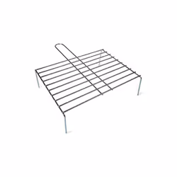 Griglia con piede singolo 30x27cm (larghezza/profondità) con finitura zincata edm gourmet cucina. il prodotto è conforme alla ...