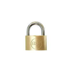 EDM - Lucchetto in ottone arco normale 60x36mm in blister