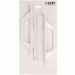 Blister maniglia dritta 6804.con piastra.contenuto del blister 2 unità.dimensione piastra 200x25mm.distanza tra le viti 174,5 ...