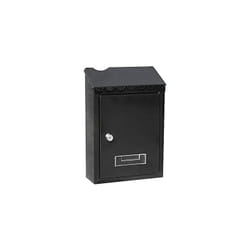 Cassetta postale in acciaio modello standard nero