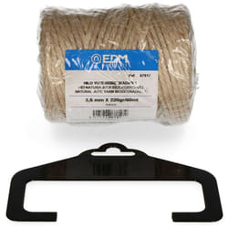 Filo di iuta naturale, biodegradabile 3 con bobina 220g/65m EDM