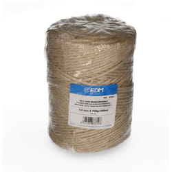 Filo di iuta naturale, biodegradabile 3 con bobina 750g/220m EDM