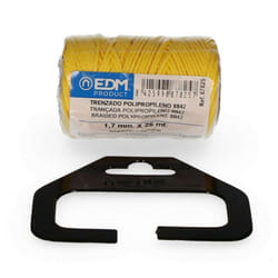 Bobina in polipropilene trecciato 8842 25mt EDM giallo
