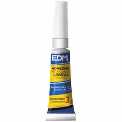 Cyanocrylate 3g blister edm. Adesivo istantaneo ad alta densità, colla secondi, plastica, gomma, metalli e altri materiali..  ...