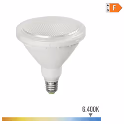 Lampadina LED E27 luce 15W equivalente a 80W. Ombra leggera: Luz fría 6400K - angolo di illuminazione a 40°. 1200lm flusso lu ...