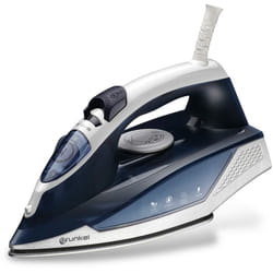 Grunkel - Ferro da stiro a vapore da 2200 w con suola antiscivolo antiaderente - PL-22NS - 3 modalità di utilizzo, funzione antigoccia e antigoccia e