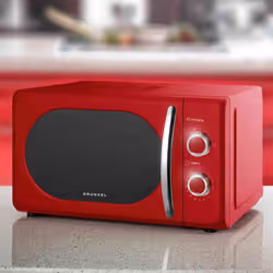 Grunkel MW-20ROJO forno a microonde Rosso Solo microonde Superficie piana 20 L 700 W - Vista aggiuntiva 3