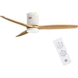 Grunkel SKYWIND-52WB ventilatore Bianco, Legno