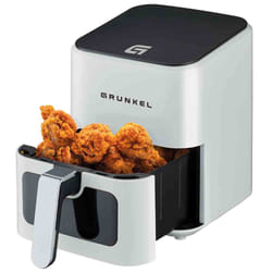 Grunkel WHITEEASYFRYER friggitrice Singolo 4 L Indipendente 1200 W Friggitrice ad aria calda Bianco